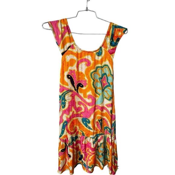 Maude Vivante Anthropologie Rayna Midi Dress XS - Picture 3 of 4